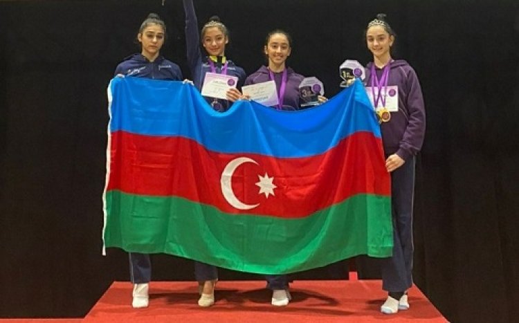 İki gimnastımız Azərbaycana qızıl medalla qayıdır