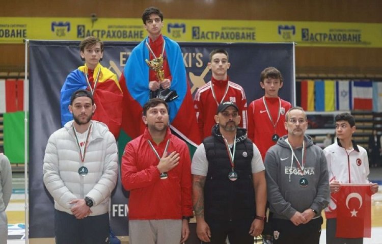 Təmsilçimiz Sofiyada 65 idmançını qabaqlayıb qızıl medal qazandı