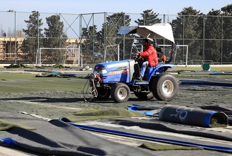 "Sumqayıt"ın stadionunda yenilik