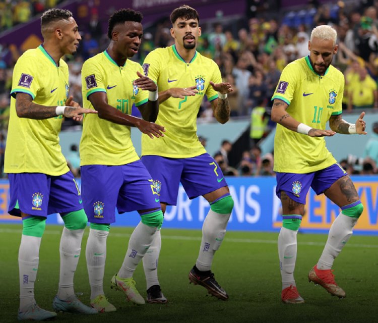 DÇ-2022: Braziliya millisi 1/4 finala böyükhesablı qələbə ilə çıxdı