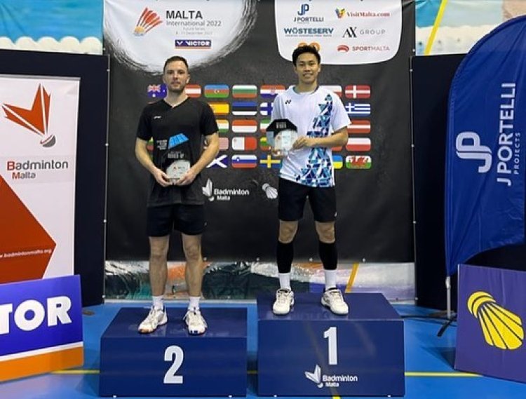 Azərbaycan badmintonçusu Eddi Reski Dviçayo qızıl medal qazandı