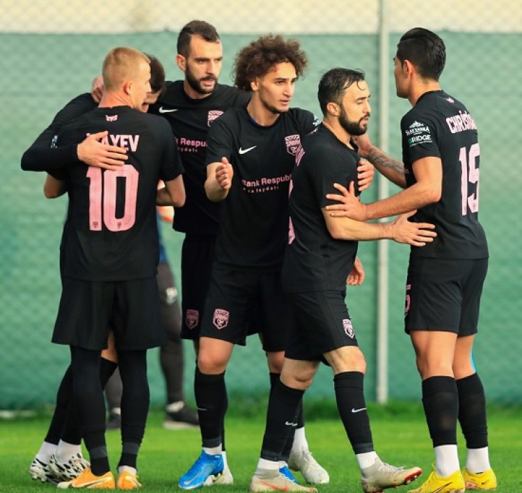 "Sabah" Antalyada Serbiya klubunun qapısından 4 top keçirdi - VİDEO