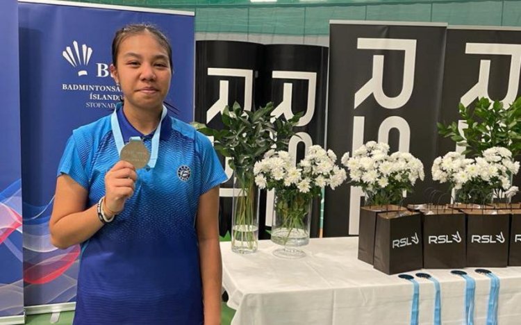 Badmintonçumuz Keişa Fatimə Zəhra İslandiyada gümüş medal qazandı