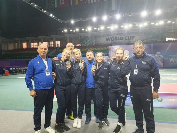 Azərbaycan milli komandası Dünya Kubokunda gümüş medal qazandı