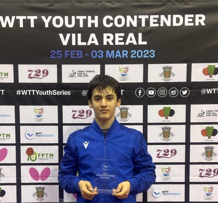 14 yaşlı azərbaycanlı idmançı Portuqaliyada bürünc medal qazandı
