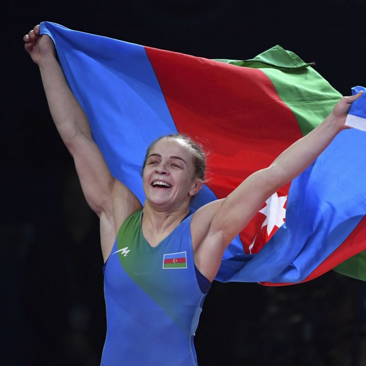 Yığmamızın lideri Mariya Stadnik 35 saniyəyə qızıl medal qazandı