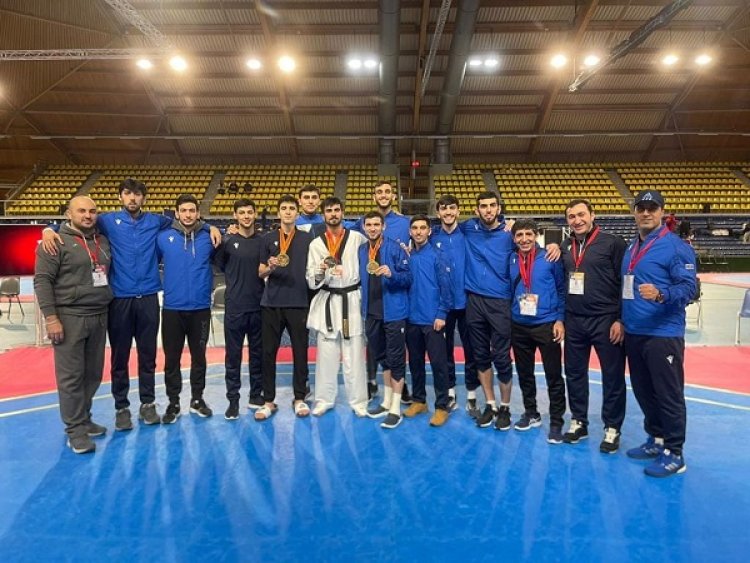 Taekvondoçularımız Niderlandda 2 qızıl, 1 gümüş medal qazandılar