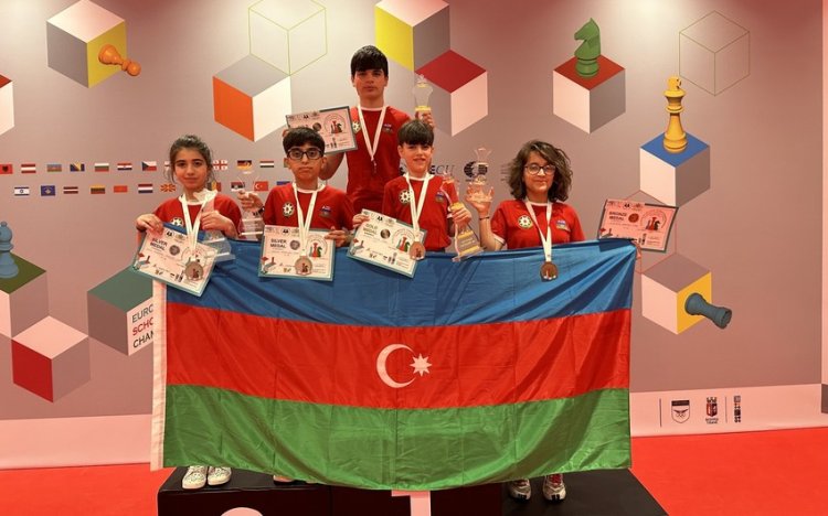 Azərbaycan məktəblilərindən Avropa çempionatında 5 medal!