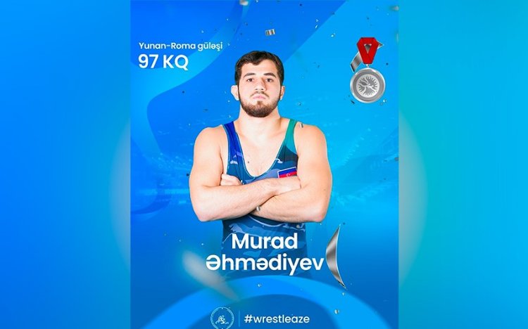 Murad Əhmədiyevdən gümüş medal