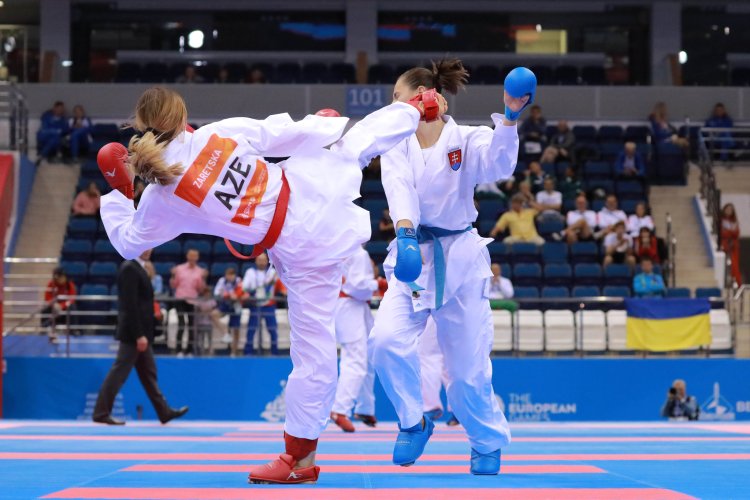 Zaretska yarımfinalda, 2-ci medalımız da karatedən gəldi - Avropa Oyunları