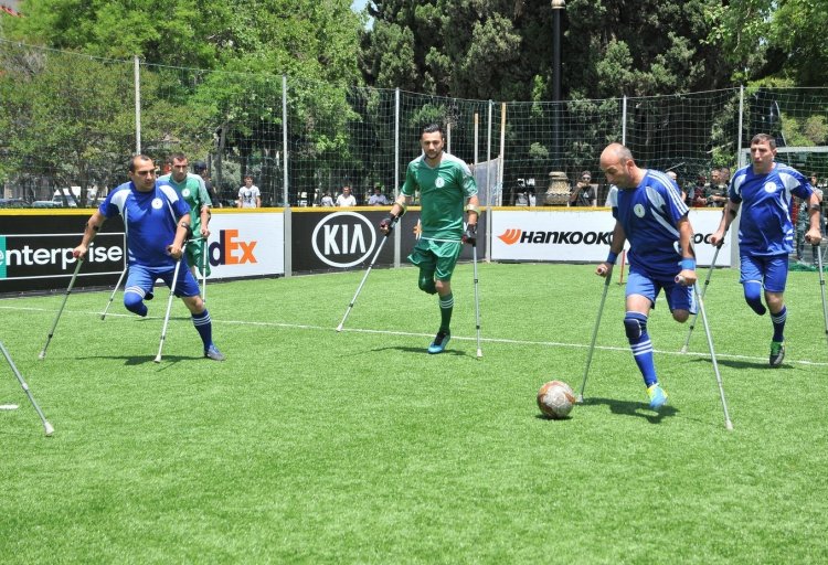 Eşitmə məhdudiyyətli əlillər arasında mini-futbol turniri keçiriləcək