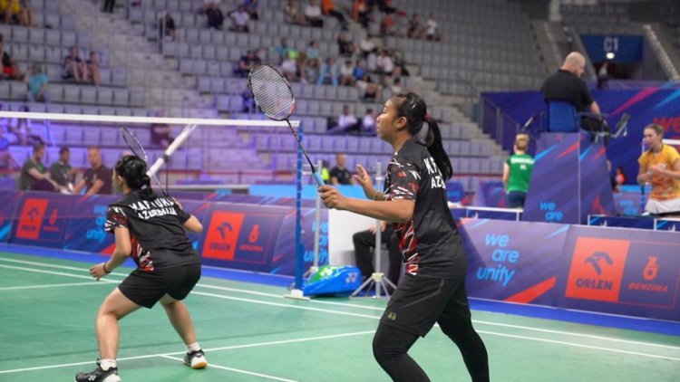 Badmintonçularımız fərdi yarışlara qələbə ilə başladılar - Avropa Oyunları 