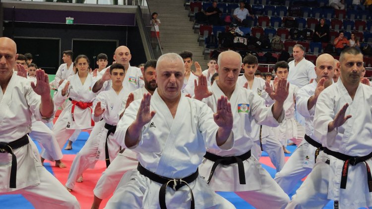 Heydər Əliyevin 100 illiyinə həsr olunmuş karate seminarı təşkil edilib