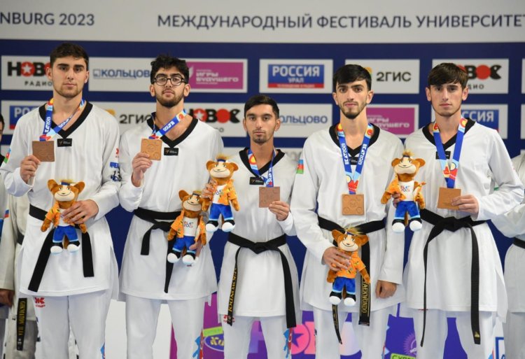 Yığmamız Rusiyada komanda şəklində bürünc medal qazandı