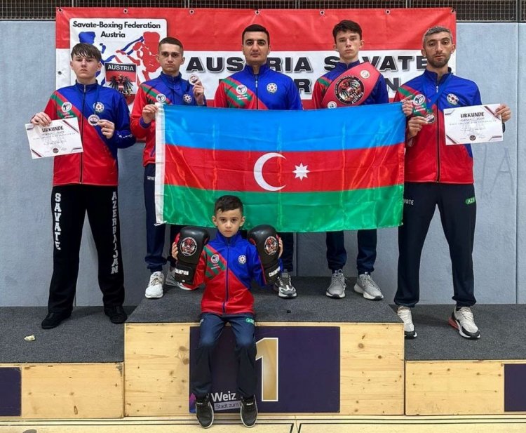 İdmançılarımız Dünya Kubokunda: 2 qızıl, 2 gümüş, 1 bürünc medal