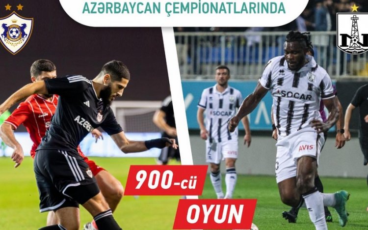 “Qarabağ” və “Neftçi” Azərbaycan çempionatlarında 900-ə çatıblar