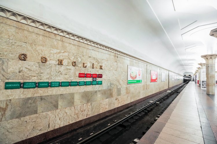 Metronun “Gənclik” stansiyası gücləndirilmiş rejimdə işləyəcək