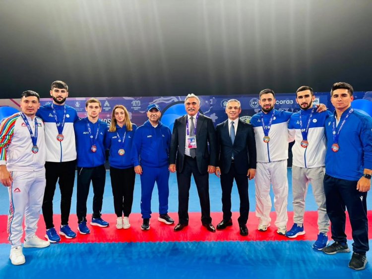 Karateçilərimiz Moskvadakı yarışda 7 medal qazanıblar