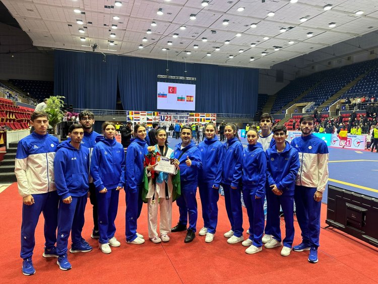 Taekvondo millimizdən Avropa çempionatında yalnız bir medal