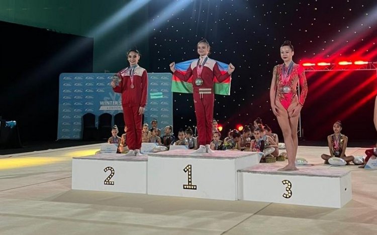 Azərbaycan gimnastları London turnirində 7 medal qazanıblar