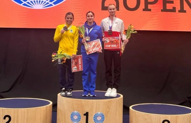 Selcan Mahsudova Dünya Kubokunda qızıl medal qazanıb