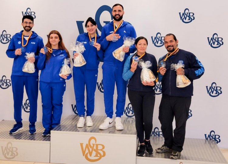 Azərbaycan millisinin atıcıları Almaniyada qızıl medal qazanıblar 