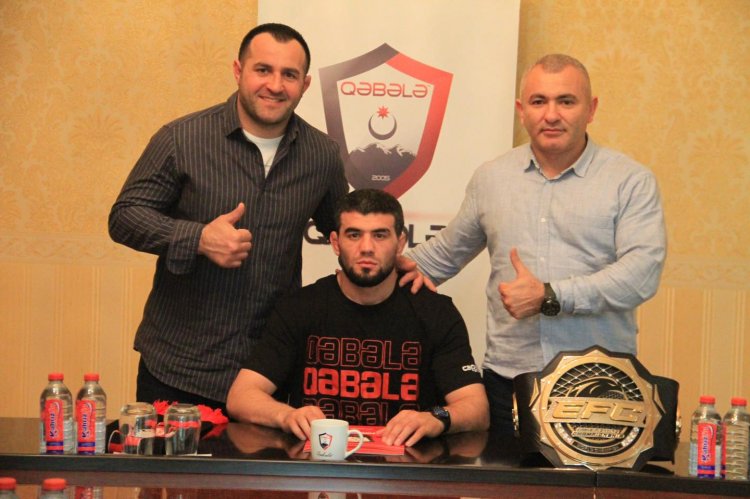"Qəbələ" İdman Klubu MMA döyüşçüsü ilə müqavilə imzalayıb