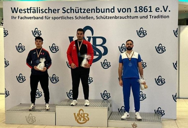 Yığmamızın üzvü Almaniyada növbəti dəfə medal qazanıb