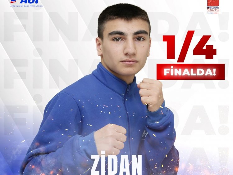 Azərbaycanın Zidanı Avropa çempionatında 1/4 finala çıxdı 