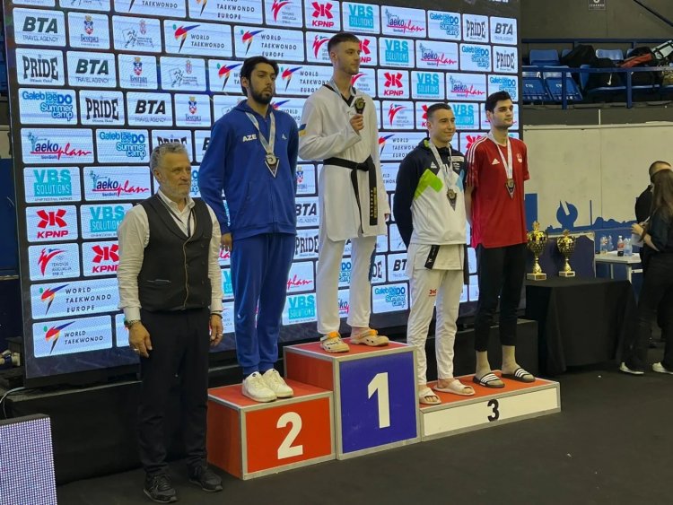 Taekvondoçularımız Serbiyada 1 gümüş və 1 bürünc medal qazanıb