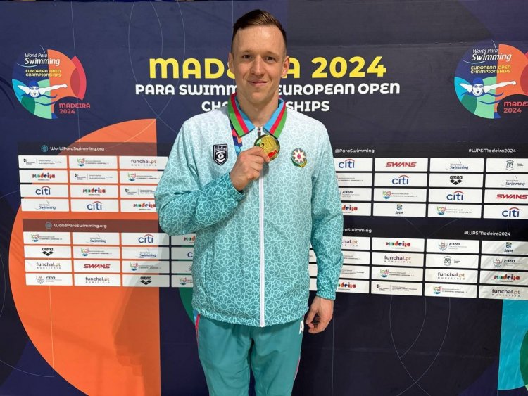 Azərbaycan idmançısı Avropa Açıq Çempionatında qızıl medal qazanıb
