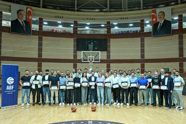 Azərbaycanın basketbol məşqçilərinə sertifikatlar verilib