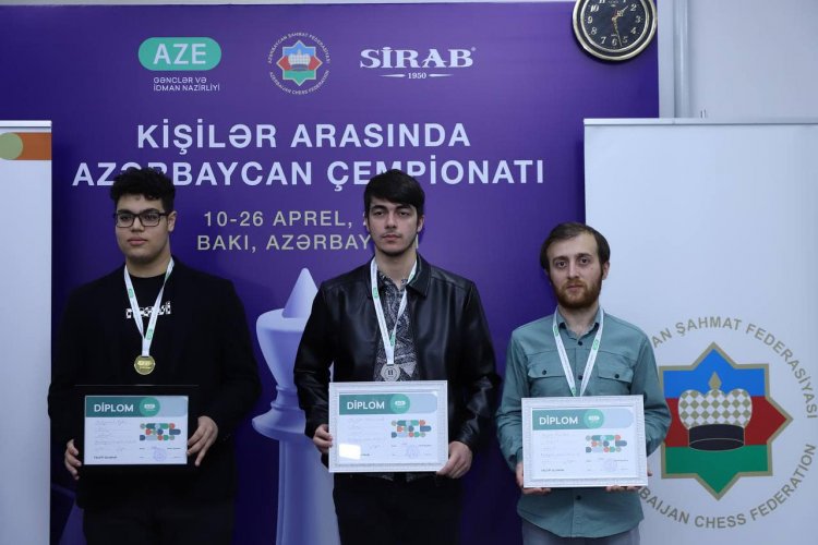 Azərbaycan çempionuna medal və 12 min manat pul mükafatı verilib 