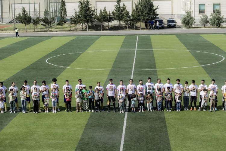 20 illik aradan sonra bölgəyə qayıdan futbol - FOTOREPORTAJ