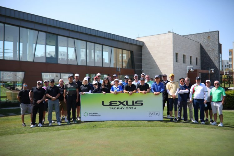 "DreamLand" qolf akademiyasında "Lexus Trophy 2024" turniri keçirilib