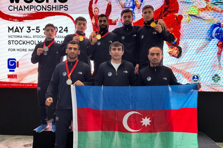 3 idmançımız İsveçdə Avropa çempionatında qızıl medal qazanıb