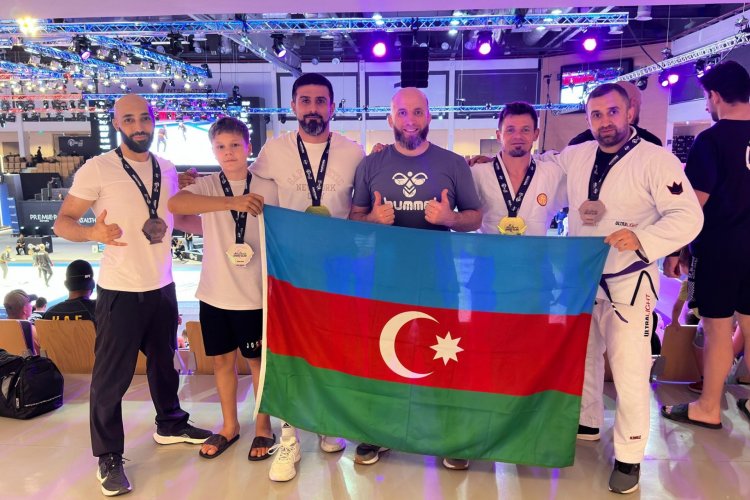 Azərbaycan idmançıları Abu-Dabidən 13 medalla qayıdıb