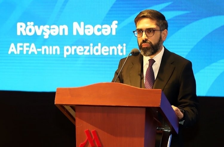 "Gələcək illərdə klub sayının artırılması məsələsinə baxılacaq" - AFFA prezidenti Rövşən Nəcəf