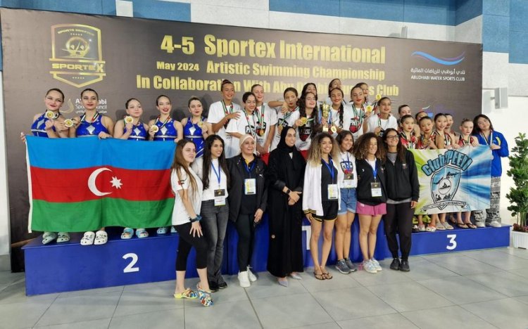 Azərbaycan üzgüçüləri beynəlxalq turnirdə 31 medal qazanıblar