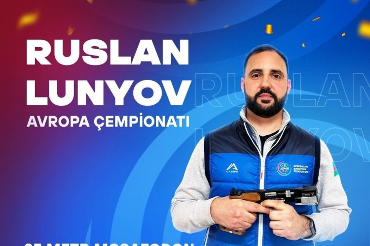 Ruslan Lunyov Xorvatiyadakı AÇ-də bürünc medal qazandı