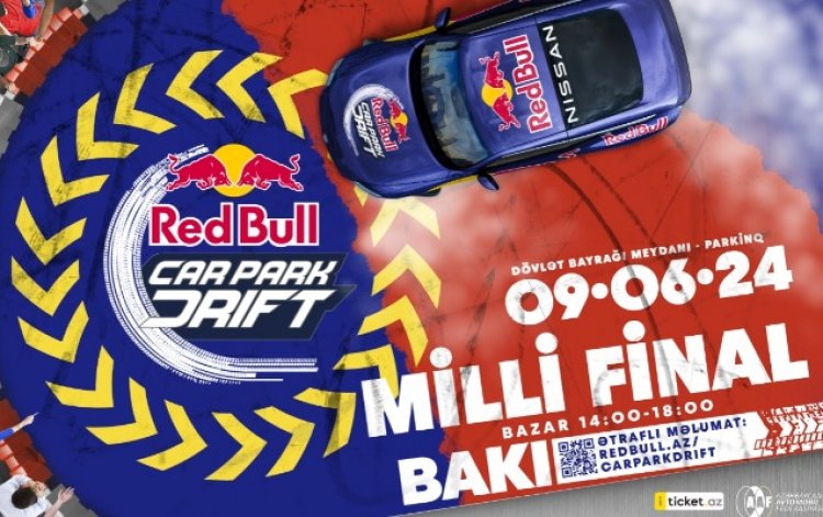 Bakıda “Red Bull Car Park Drift” yarışının milli finalı keçiriləcək
