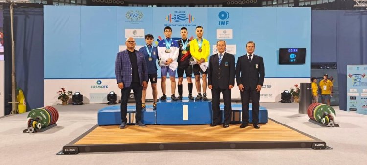 Elman Kurdanov Avropa çempionatında 3 medal qazanıb