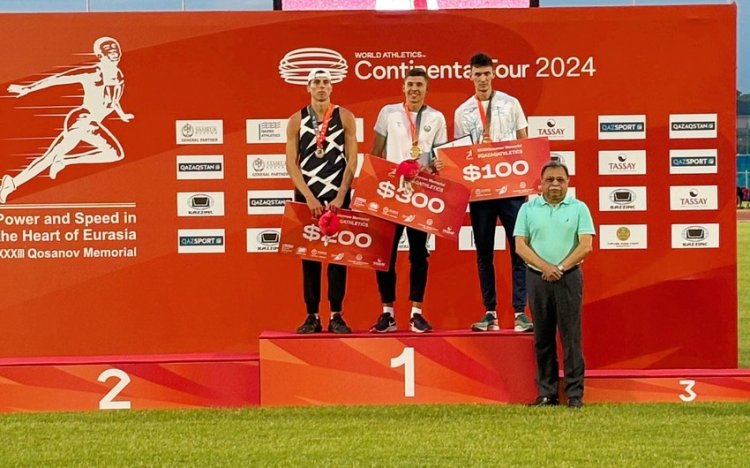 Azərbaycan atleti Qazaxıstan turnirində bürünc medal qazanıb