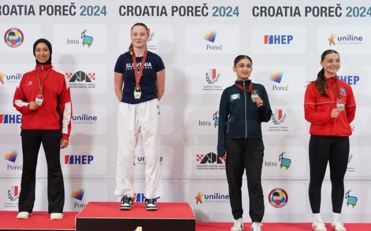   "Karate 1" Liqa yarışı: Aysu Əliyeva Xorvatiyada bürünc medal qazanıb