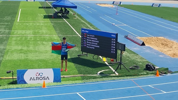   Azərbaycanlı atlet "Asiya uşaqları" Oyunlarında bürünc medal qazanıb