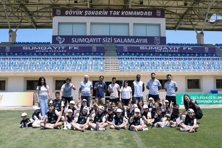   "Yay Futbol Düşərgəsi": "Sumqayıt" şagirdləri bir araya toplayıb