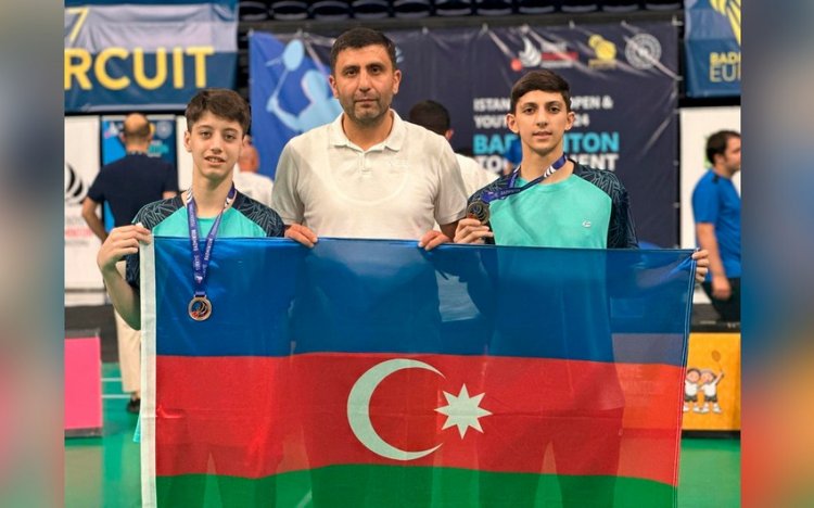 Badmintonçularımız beynəlxalq turnirdə bürünc medal qazanıblar