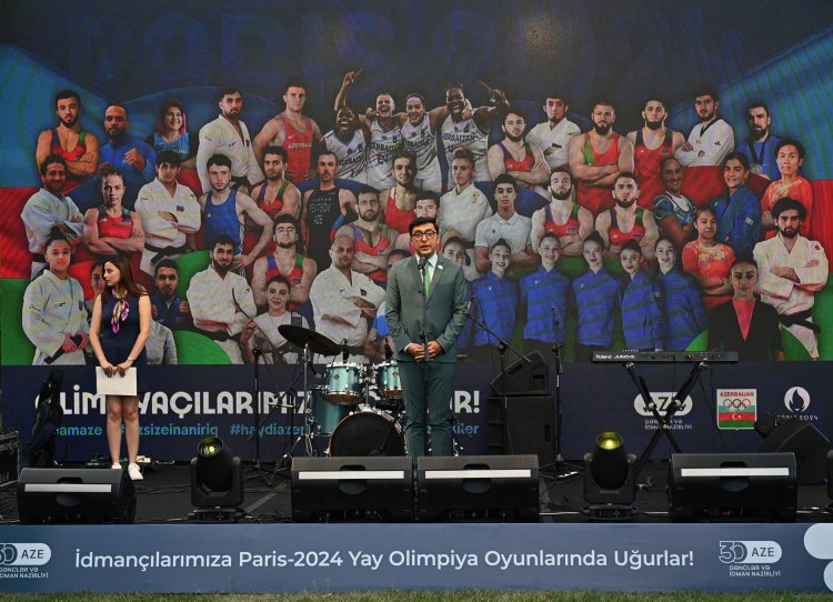 "Bütün ölkə Olimpiya Oyunlarında sizinlə olacaq" - Fərid Qayıbov