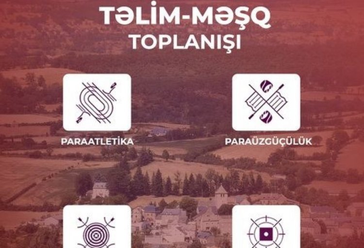 Milli komandalarımız "Paris-2024"ün hazırlıqlarına başladılar