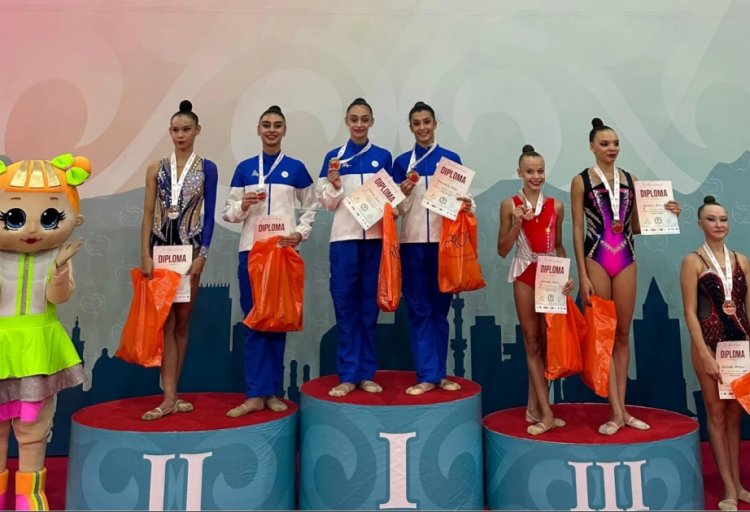 Azərbaycan gimnastları beynəlxalq turnirdə 3 medal qazanıblar